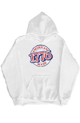 Men American Made 1776 Patriotic Hoodie