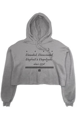 Women “Unafraid Since 1776” Crop Hoodie