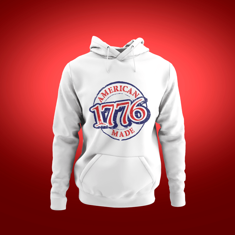 American Made 1776 Patriotic Unisex Hoodie